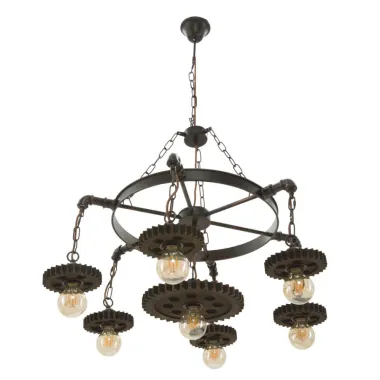 Lampa wisząca z przekładnią 85X30 cm